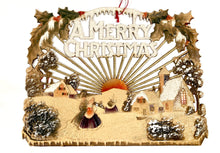 Load image into Gallery viewer, Antique 1930's German Die-cut, Embossed CHRISTMAS Decoration, Hanging