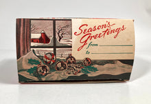 Load image into Gallery viewer, 1930's Christmas TIPPERARY SMOKING MIXTURE Promotional Box ONLY, Three Pieces, Santa Clause