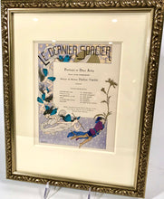 Load image into Gallery viewer, 1898 LE DERNIER SORCIER Program, Boutet de Monvel, Framed Chromolithograph