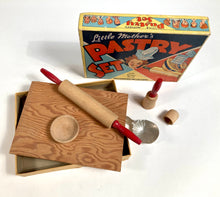 Load image into Gallery viewer, Antique 1930's LITTLE MOTHER'S PASTRY SET Children's Baking Game, Partial