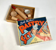 Load image into Gallery viewer, Antique 1930's LITTLE MOTHER'S PASTRY SET Children's Baking Game, Partial