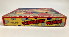 Load image into Gallery viewer, 1939 Vintage TIDDLEDY WINKS Children's Board Game, Original Packaging