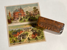Load image into Gallery viewer, Antique 1880's RISING SUN STOVE POLISH Trade Card Pamphlet, Household Cleaner