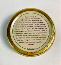 Load image into Gallery viewer, Antique Art Deco FRANCO-AMERICAN BEAUTIGIENE Cosmetic Tin, Health, Beauty