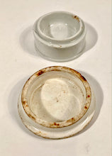 Load image into Gallery viewer, Antique Gray Victorian Cherry TOOTH PASTE Croc Container, London, Dental