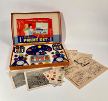 Load image into Gallery viewer, 1942 Antique MARCH OF PROGRESS Art Education, Print Set, Children's Game