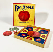 Load image into Gallery viewer, 1938 Vintage BIG APPLE Children's BOARD GAME, Rosebud Art Company