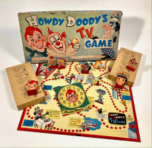 Load image into Gallery viewer, Vintage 1950's HOWDY DOODY TV Children's Board GAME, Milton Bradley