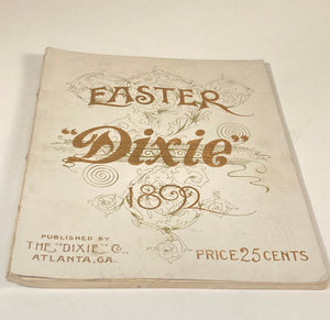 1892 Dixie Magazine, Southern Business and Industry Magazine, Easter, Industrial Drawings, Farming