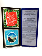 Load image into Gallery viewer, 1950's Personal CHRISTMAS CARDS Sample Book, Ten Designs || Hye-Quality Card Co.