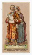 Load image into Gallery viewer, Victorian Ayer's Sarsaparilla, Quack Medicine Trade Card || Deacon