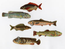 Load image into Gallery viewer, Antique 1910's FISH-POND Children's Vivary Magnetic BOARD GAME, Complete