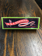 Load image into Gallery viewer, Vintage USA Dominoes Cardboard Box - TheBoxSF