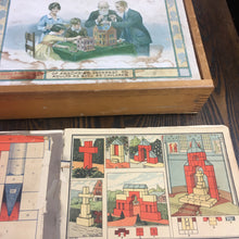 Load image into Gallery viewer, Union Building Blocks, Adult and Children Game, Block House, Old Vintage - TheBoxSF
