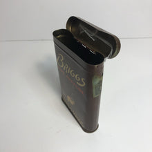 Load image into Gallery viewer, Vintage BRIGGS PIPE MIXTURE Tobacco Tin, "When a Feller Needs a Friend"  || EMPTY
