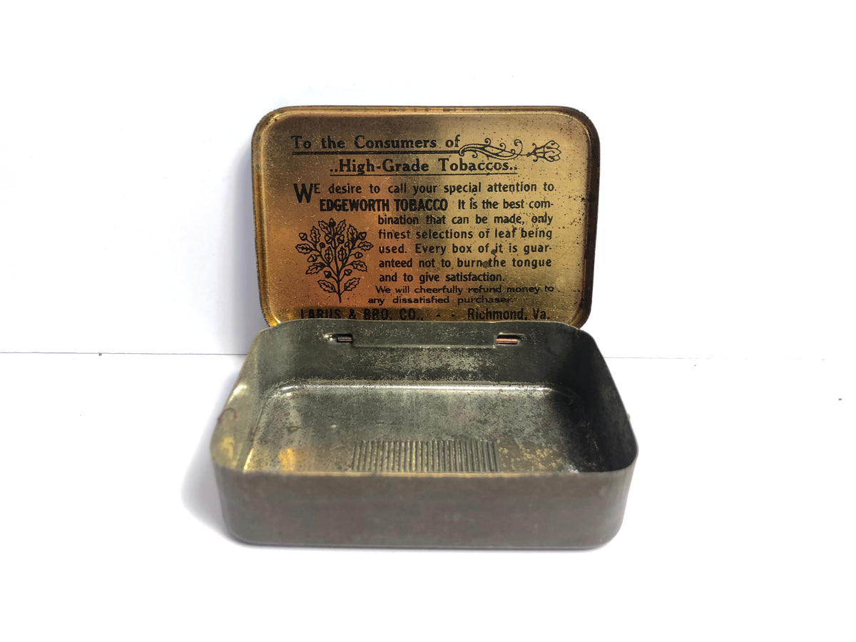 edgeworth tobacco Display Box Antique Advertising Edgeworth Smoking Tobacco Advertising Tin