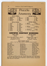 Load image into Gallery viewer, April 1946 Vintage Children's Playmate Magazine || Easter, Spring Issue