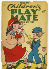 Load image into Gallery viewer, April 1946 Vintage Children's Playmate Magazine || Easter, Spring Issue