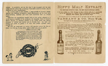 Load image into Gallery viewer, 1884 Tarrant's Seltzer Aperient, A Day of an Infant, Promotional Booklet