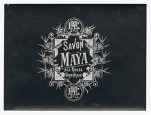 Load image into Gallery viewer, Vintage, Unused SAVON MAYA French Soap Label Set || Small and Large