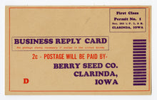 Load image into Gallery viewer, 1930 Antique BERRY SEED CO. Seed Catalog, 35th Anniversary, Farming, Plants