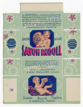 Load image into Gallery viewer, Vintage, Unused, French 1920's SAVON RODOLL Soap Package, Mother & Baby