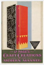 Load image into Gallery viewer, 1928 Art Deco Decorating LE PAGE'S CRAFT CREATION IN THE MODERN MANNER Art Book