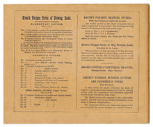 Load image into Gallery viewer, Antique KRONE'S PARAGON Student's School Penmanship Book, Cursive, Lettering