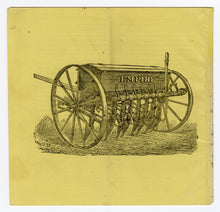 Load image into Gallery viewer, 1883 EMPIRE DRILL for Grain, Farming and Fertilizing Promotional Booklet, Catalog