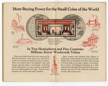 Load image into Gallery viewer, 1929 Antique 50 YEARS OF WOOLWORTH Promotional Booklet, Vintage Fashion, Household
