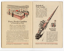 Load image into Gallery viewer, 1929 Antique 50 YEARS OF WOOLWORTH Promotional Booklet, Vintage Fashion, Household