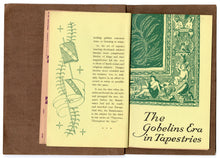 Load image into Gallery viewer, 1920's TAPESTRIES THROUGHOUT THE AGES Needlepoint History Book, Fashion & Art History