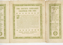 Load image into Gallery viewer, 1905 Antique YOUTH'S COMPANION CALENDAR, Promotional, Art Nouveau