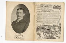 Load image into Gallery viewer, 1907 Antique G.G. GREEN'S ALMANAC, Promotional Information Book