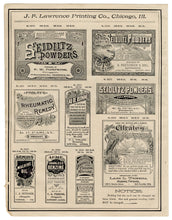 Load image into Gallery viewer, 1899 J.F. Lawrence Druggists' Full Pharmacy Label Catalog DIGITAL DOWNLOAD ONLY