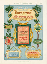 Load image into Gallery viewer, 1905 French LETTERS & ENSIGNES Art Nouveau Design Book PDF ONLY, Sign Painting, Alphabets