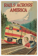 Load image into Gallery viewer, Two 1960's Train Comic Books RAILS ACROSS AMERICA & RIDE THE HIGH IRON