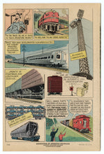 Load image into Gallery viewer, Two 1960's Train Comic Books RAILS ACROSS AMERICA & RIDE THE HIGH IRON