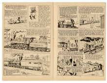 Load image into Gallery viewer, Two 1960's Train Comic Books RAILS ACROSS AMERICA & RIDE THE HIGH IRON