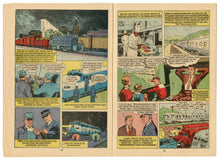 Load image into Gallery viewer, Two 1960's Train Comic Books RAILS ACROSS AMERICA & RIDE THE HIGH IRON