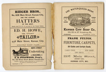 Load image into Gallery viewer, Victorian THE EASY BOOK FOR CHILDREN, Domestic Sewing Machine Co. Promotion