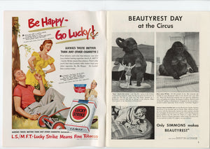1951 Vintage RINGLING BROS. & BARNUM & BAILEY Circus Magazine