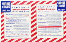 Load image into Gallery viewer, 1954 ISLAM SHRINE CIRCUS Souvenir Program, Magazine, San Francisco