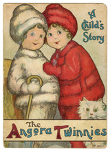 Load image into Gallery viewer, 1915 THE ANGORA TWINNIES Children's Illustrated Book, Margaret Evans Price