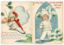 Load image into Gallery viewer, 1915 THE ANGORA TWINNIES Children's Illustrated Book, Margaret Evans Price