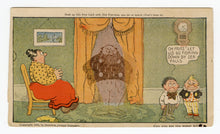 Load image into Gallery viewer, 1906 Set of Six MAGIC INVISIBLE INK Novelty POSTCARDS, Famous Newspaper Comic Strips