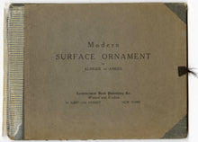 Load image into Gallery viewer, Art Nouveau MODERN SURFACE ORNAMENT Kilinger & Anker Design Book PDF DOWNLOADArt Nouveau MODERN SURFACE ORNAMENT Klinger & Anker Design Book PDF DOWNLOAD