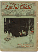 Load image into Gallery viewer, 1927 National Retail LUMBER DEALER MAGAZINE, Christmas Edition, Woodworking, Construction, Craftsmen