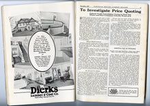 Load image into Gallery viewer, 1927 National Retail LUMBER DEALER MAGAZINE, Christmas Edition, Woodworking, Construction, Craftsmen