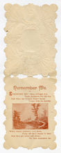 Load image into Gallery viewer, Antique, Die-cut Layered Paper VALENTINE'S DAY CARD, Remember Me